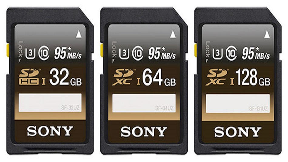 Sony Carte SD 64 Go 95Mb/s: une carte mémoire polyvalente
