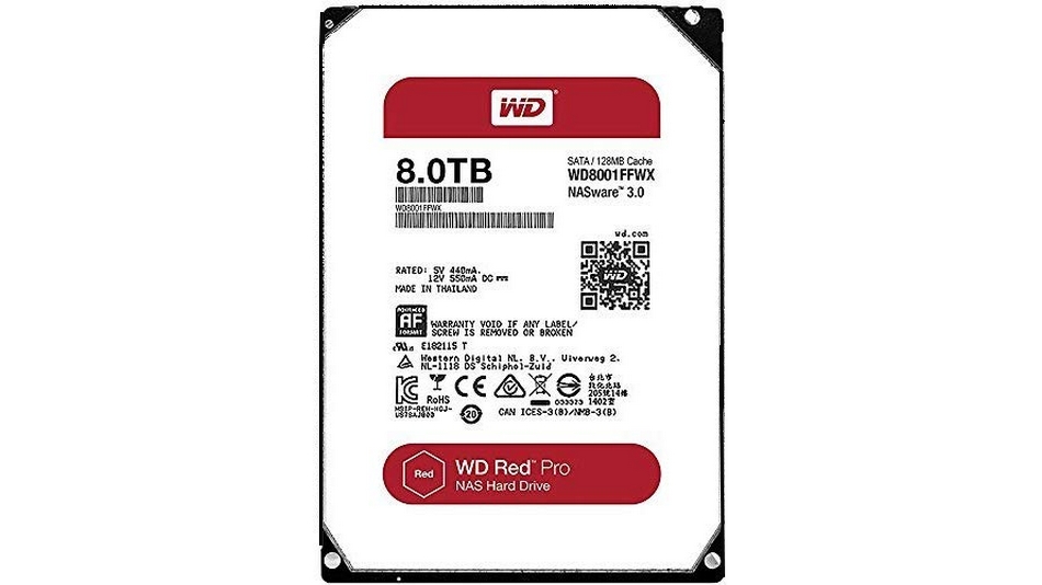 Disque Dur - Western Digital Red 8To SATA