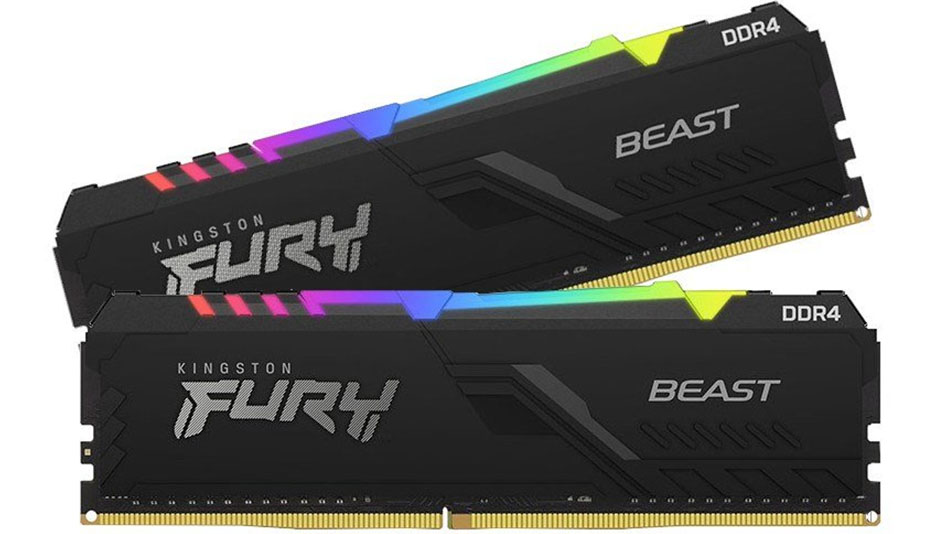 Kingston Fury Beast 32Go (2x16Go) DDR4 3200MHz - Mémoire PC Kingston sur