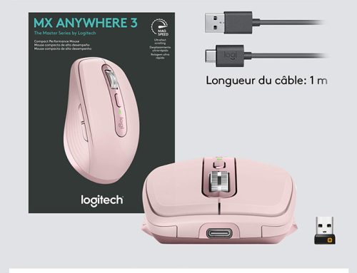 Logitech MX Anywhere 3, une souris compacte pouvant fonctionner sur toutes les surfaces