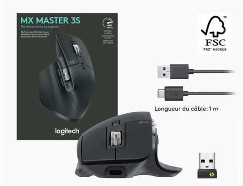 Logitech MX Master 3S : confort et précision pour une productivité maximale